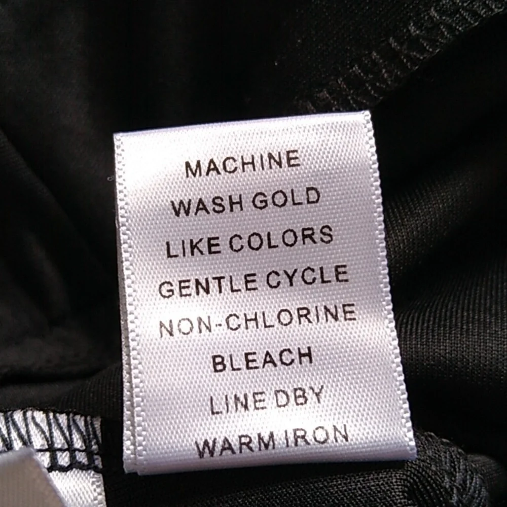 NEW Fashion Nova Walk In The Park Biker Trouser - Black - Picture 12 of 16